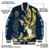 custom denver nuggets fishing passion blue white jacket new arrival