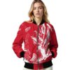 custom detroit red wings fishing passion red white jacket latest model