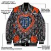 custom detroit tigers heart explosion navy jacket new arrival
