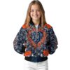 custom detroit tigers heart explosion navy jacket top rated
