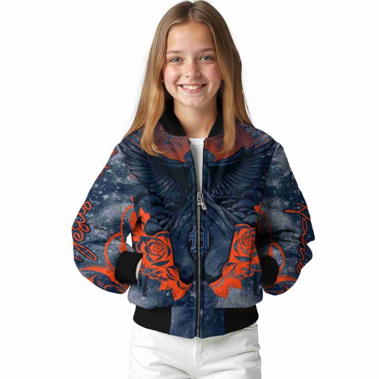 custom detroit tigers praying hands navy jacket top rated