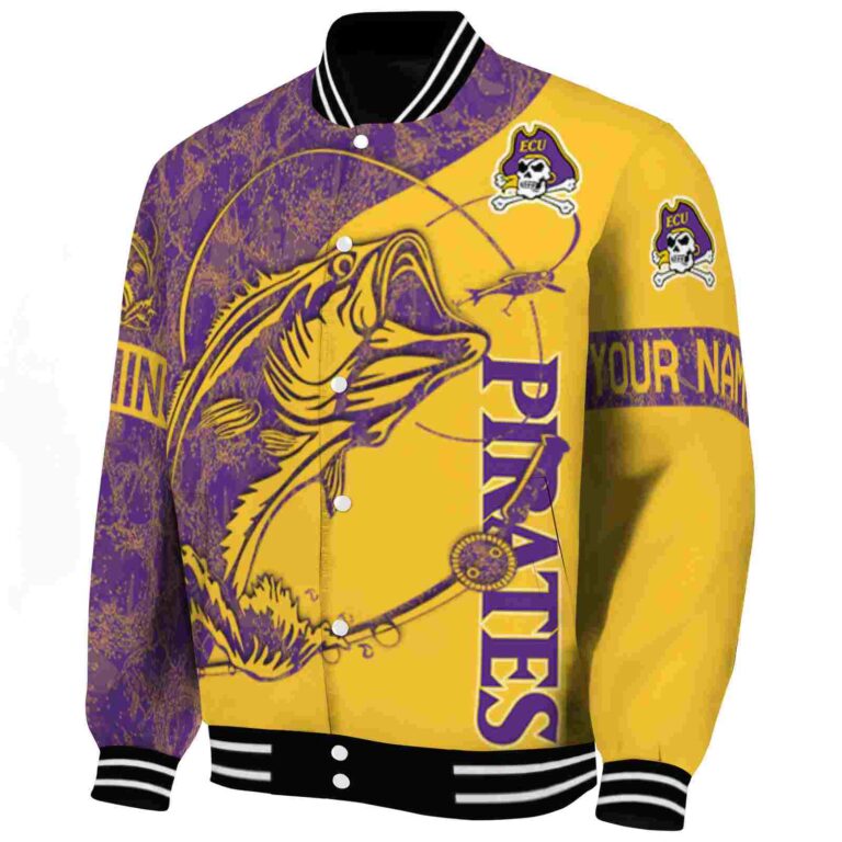 custom east carolina pirates fishing rod gold jacket best selling