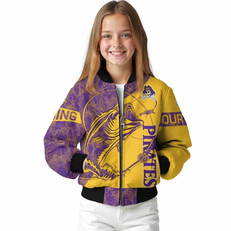 custom east carolina pirates fishing rod gold jacket top rated