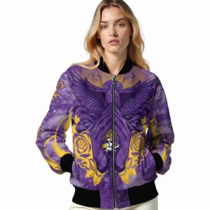 custom east carolina pirates praying hands purple jacket latest model