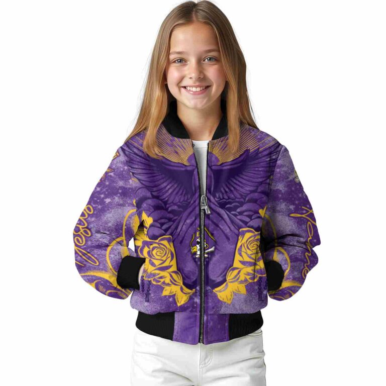 custom east carolina pirates praying hands purple jacket top rated