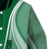 custom eastern michigan eagles wave patterns green jacket premium grade