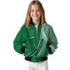 custom eastern michigan eagles wave patterns green jacket top rated