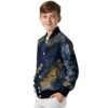 custom fiu panthers praying hands blue jacket trendy