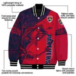 custom florida panthers fishing rod blue jacket best selling