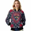 custom florida panthers heart explosion red jacket latest model