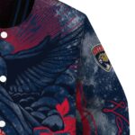 custom florida panthers praying hands red jacket best selling