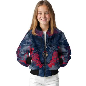 custom florida panthers praying hands red jacket top rated