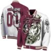 custom florida state seminoles jesus tears garnet white jacket fashion forward