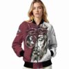 custom florida state seminoles jesus tears garnet white jacket latest model