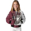 custom florida state seminoles jesus tears garnet white jacket top rated