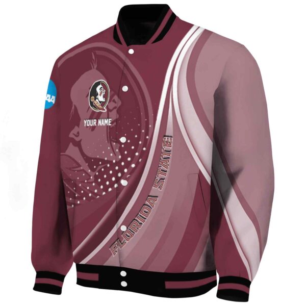 custom florida state seminoles wave patterns garnet jacket best selling