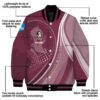 custom florida state seminoles wave patterns garnet jacket new arrival