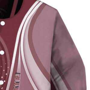 custom florida state seminoles wave patterns garnet jacket premium grade