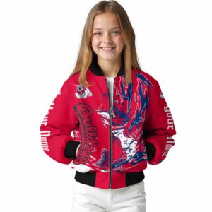 custom fresno state bulldogs fishing passion red white jacket top rated