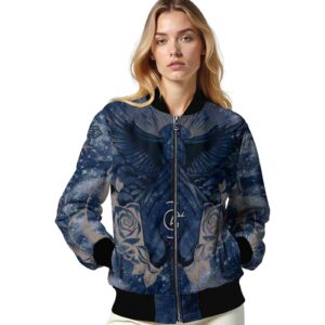 custom georgetown hoyas praying hands blue jacket latest model