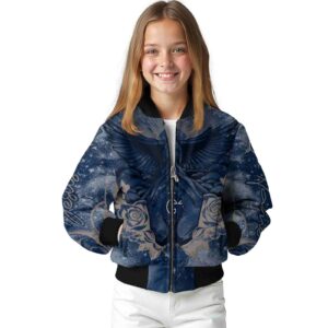 custom georgetown hoyas praying hands blue jacket top rated