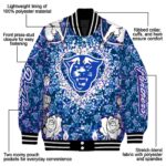 custom georgia state panthers heart explosion blue jacket best selling