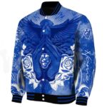 custom georgia state panthers praying hands blue jacket best selling