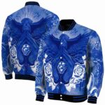 custom georgia state panthers praying hands blue jacket best selling