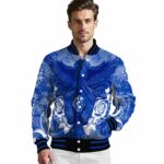 custom georgia state panthers praying hands blue jacket best selling