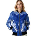 custom georgia state panthers praying hands blue jacket best selling