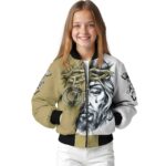 custom georgia tech yellow jackets jesus tears gold white jacket best selling