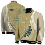 custom georgia tech yellow jackets wave patterns gold jacket best selling