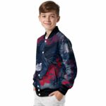 custom gonzaga bulldogs praying hands blue jacket best selling
