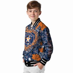 custom houston astros heart explosion blue jacket trendy