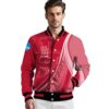 custom houston cougars wave patterns red jacket high quality