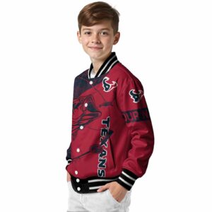 custom houston texans fishing rod red jacket trendy