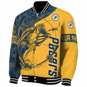 custom indiana pacers fishing rod yellow jacket best selling