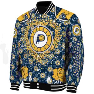 custom indiana pacers heart explosion blue jacket best selling