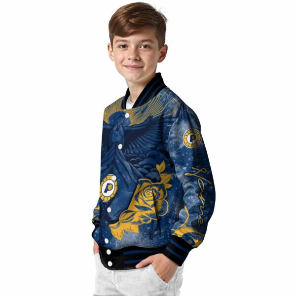 custom indiana pacers praying hands blue jacket trendy