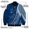 custom indianapolis colts wave patterns blue jacket new arrival