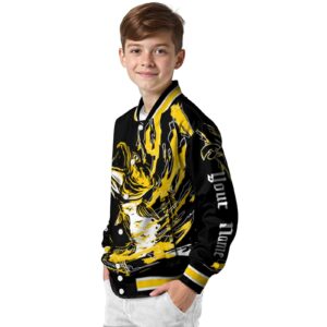 custom iowa hawkeyes fishing passion black white jacket trendy