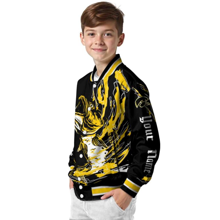custom iowa hawkeyes fishing passion black white jacket trendy