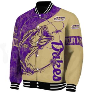 custom james madison dukes fishing rod gold jacket best selling