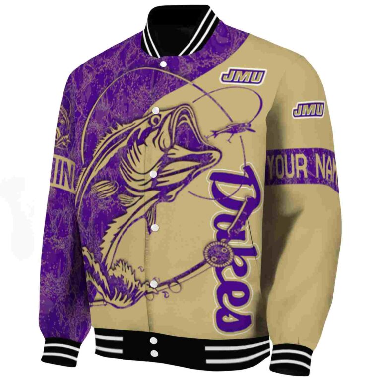 custom james madison dukes fishing rod gold jacket best selling