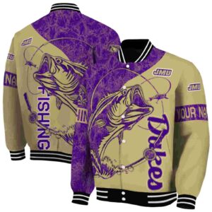 custom james madison dukes fishing rod gold jacket fashion forward