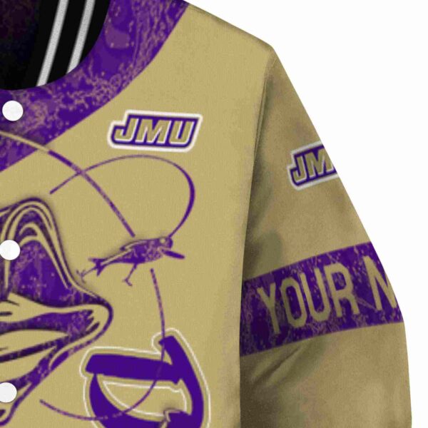 custom james madison dukes fishing rod gold jacket premium grade