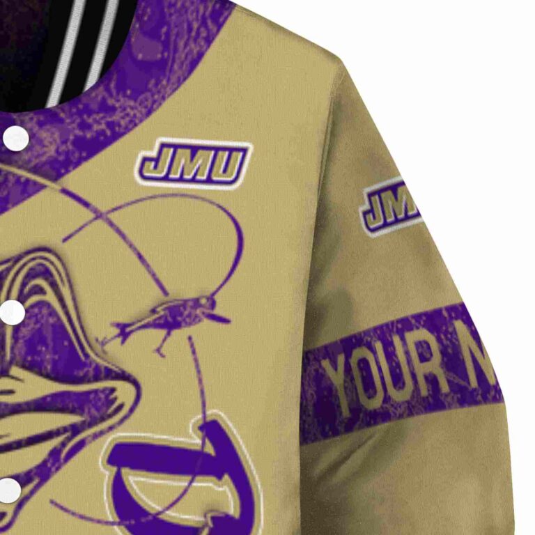 custom james madison dukes fishing rod gold jacket premium grade