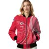 custom kansas city chiefs wave patterns red jacket latest model
