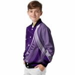 custom kansas state wildcats wave patterns purple jacket best selling