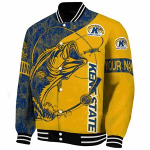 custom kent state golden flashes fishing rod gold jacket best selling
